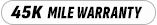 45,000-mile warranty